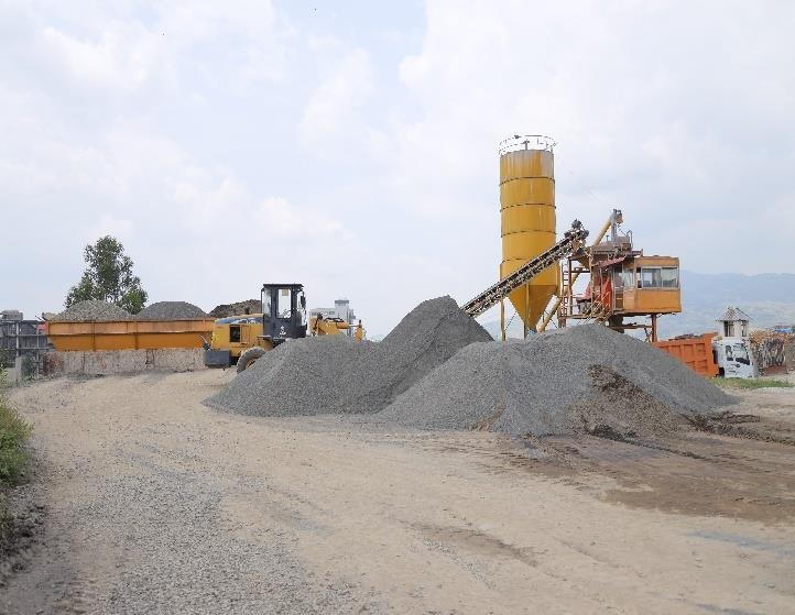 Kasma aggregate yard